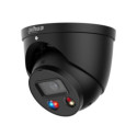 Camera Dahua Eyeball noir IP  - 5Mp - IR - WizSense - FullColor - TIOC 2.0 - Micro - Haut-parleurs - POE
