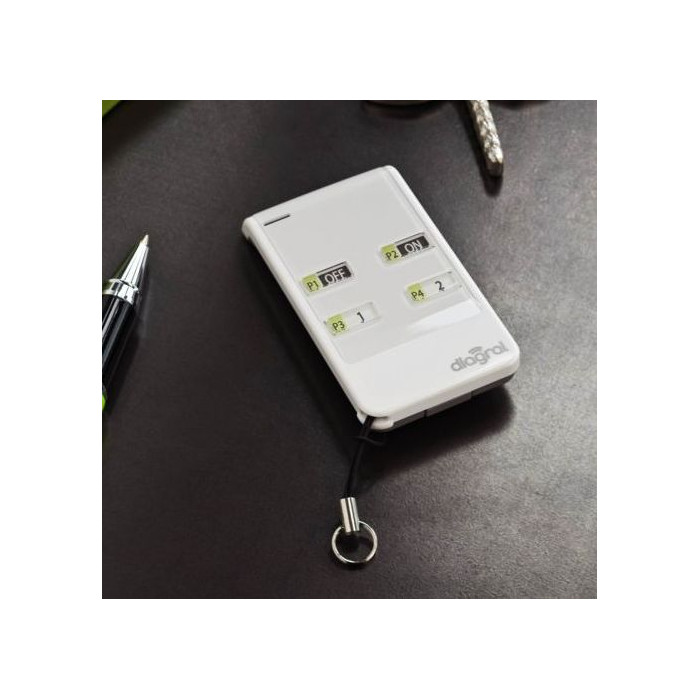 Télécommande d'alarme Diagral 8 fonctions / DIAG42ACK