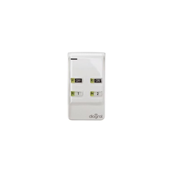 Télécommande d'alarme Diagral 8 fonctions / DIAG42ACK
