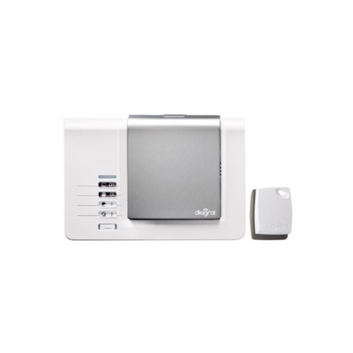 Clavier vocal lecteur de badge avec badge DIAG45ACK