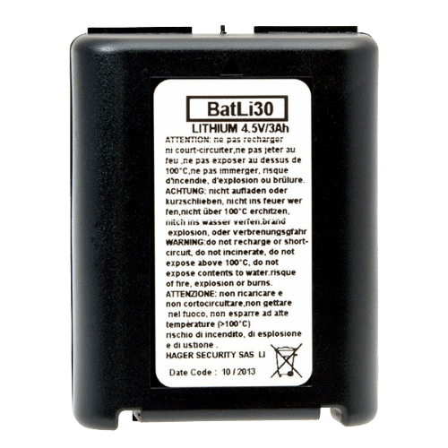BATLI30 LITHUM 4.5V/3AH (recto)