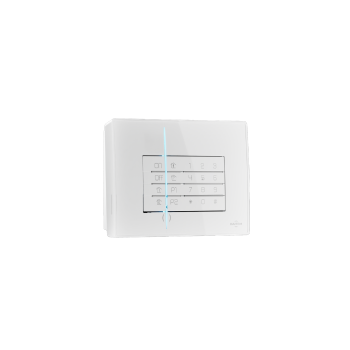 Clavier Daitem SH630AX à retour d’information pour système d’alarme