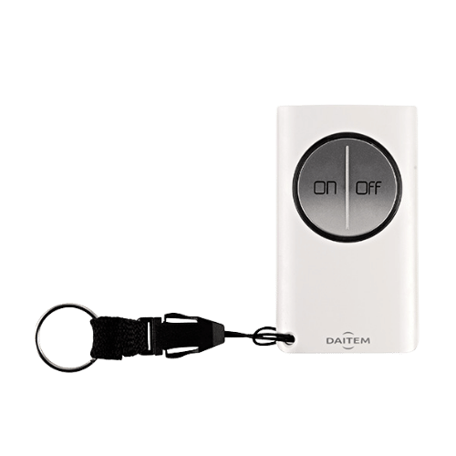 Télécommande Daitem SH602AX E-nova – Commande alarme 2 touches avec retour d’information