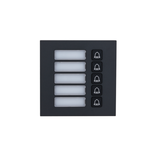 Dahua VTO4202FB-MB5 – Module 5 boutons d'appel