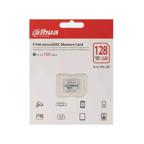 Carte mémoire microSD Dahua P100 – 128 Go
