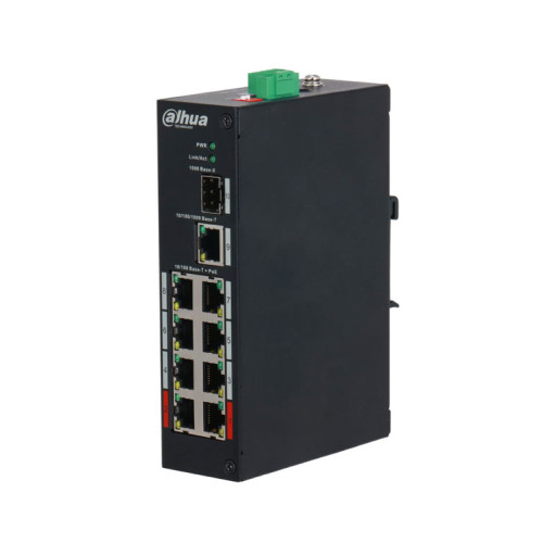 Dahua PFS3110-8ET-96 – Switch PoE 8 ports uplink fibre