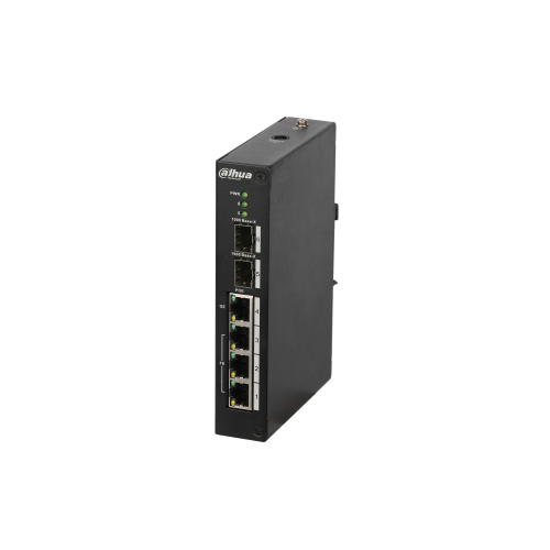 Dahua PFS4206-4P-120 – Switch PoE industriel Hi-PoE