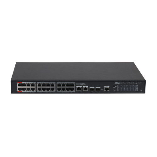 Dahua S4228-24GT-360 – Switch PoE 28 ports 360 W
