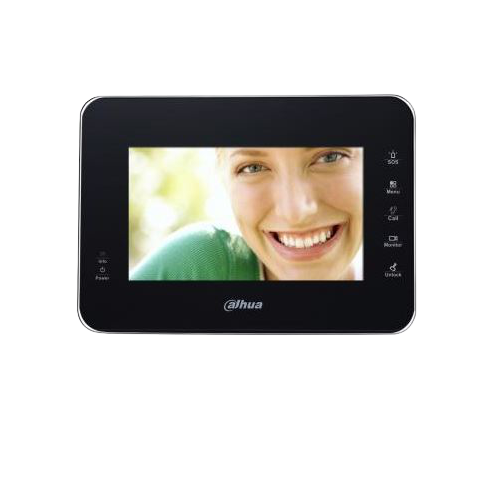 Dahua VTH1560B – Moniteur intérieur 7 pouces noir