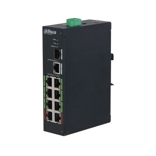 Dahua LR2110-8ET-120-V2 – Switch ePoE avec fibre