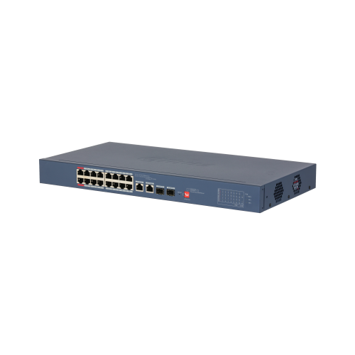 Dahua CS4218-16ET-135 – Switch PoE 16 ports -40 à +70 °C
