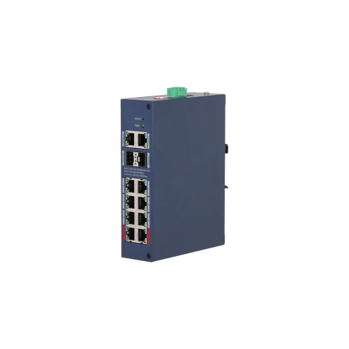 Dahua CHS4212-8GT-110 – Switch PoE rail DIN