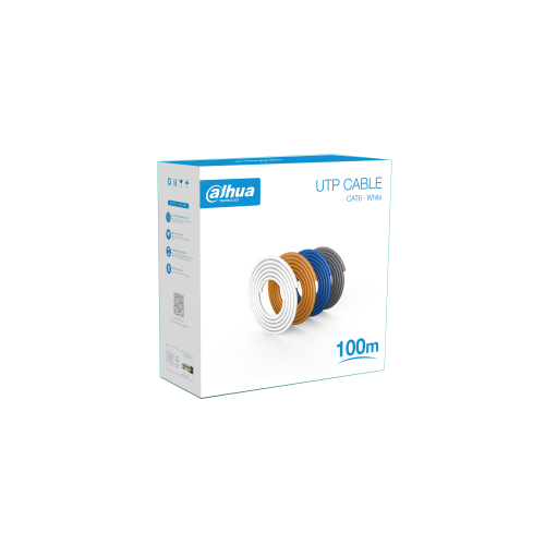 Dahua PFM920I-6U-C-100 – Câble CAT6 100 m